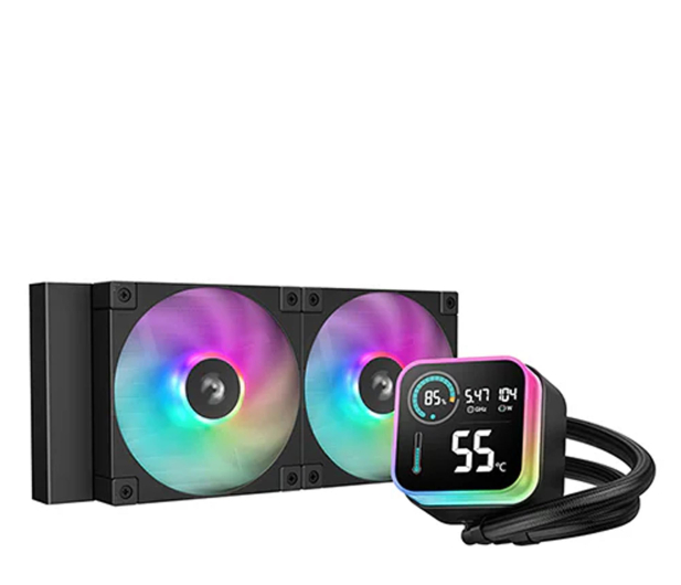Deepcool LQ240 2x120mm - 1339367 - zdjęcie